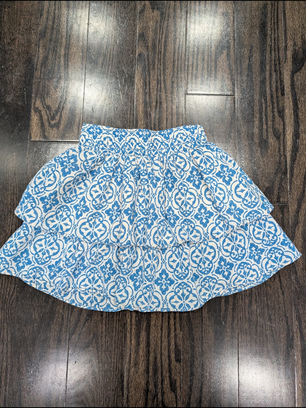 4/$20 OshKosh B'gosh Blue Print Skort – Girls Size 6